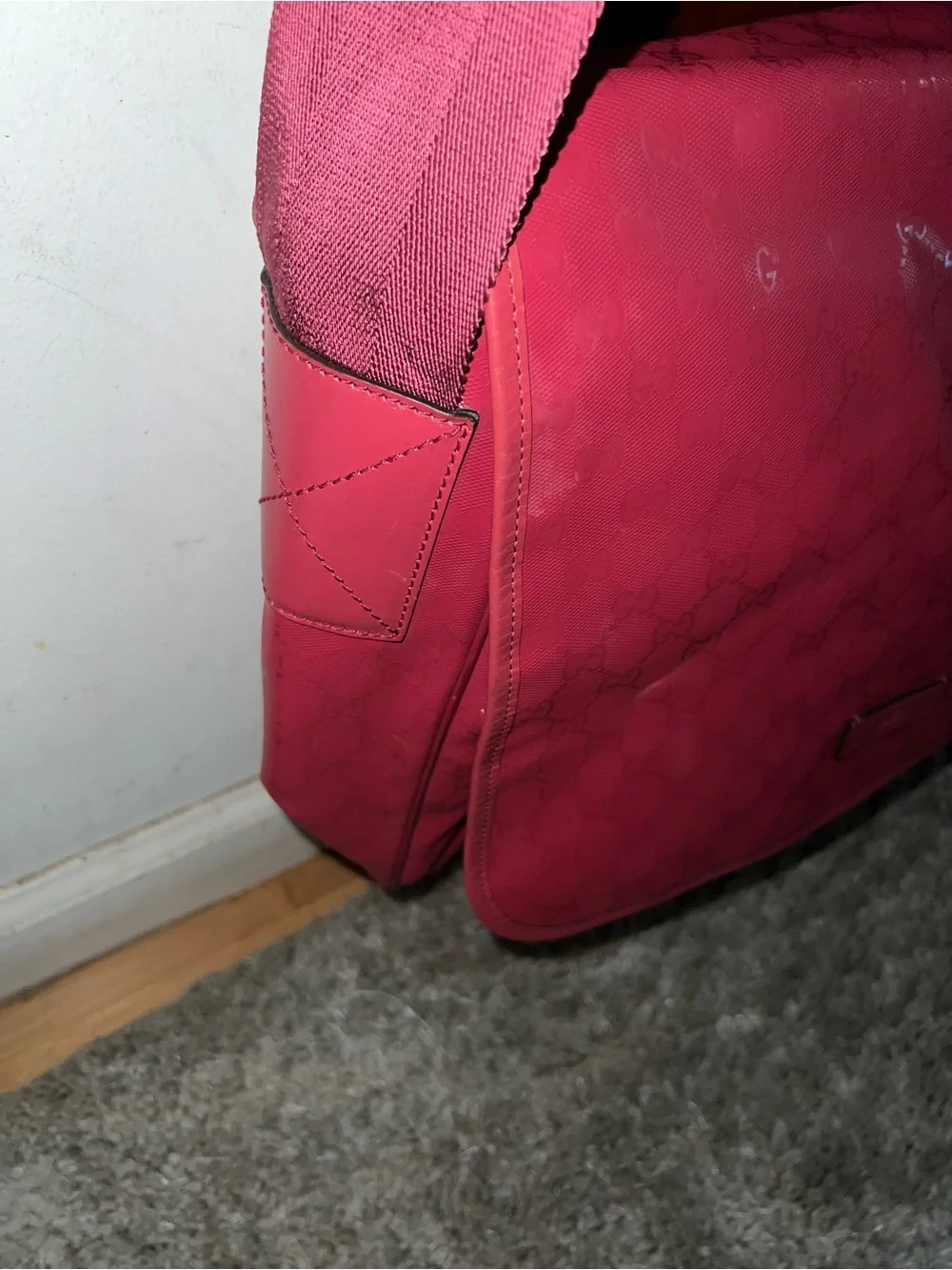 Gucci diaper bag